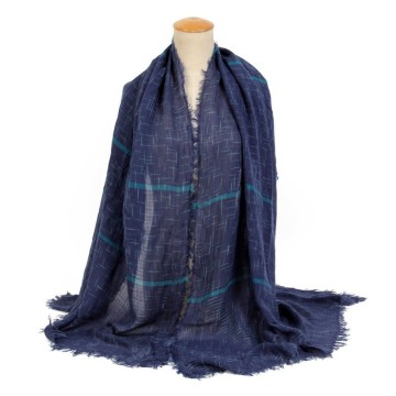 Spring Wild Fringed Scarves Printed Scarf 15030