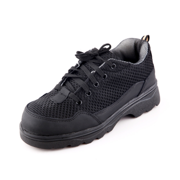 black suede leather Upper Material Safety work Shoes with steel toe