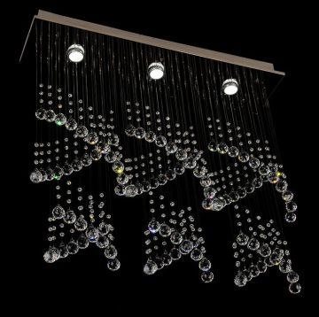 three lights decorative chandelier ceiling light