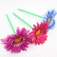 Saffron Rose Flower Pens: Slim and Long Writing Instruments