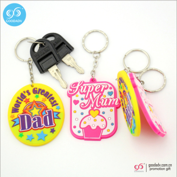 Alibaba China's online cheap wholesale plastic keychain 3d soft pvc keychain