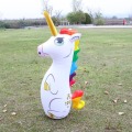 Inflatable Unicorn Pool Ring Toss Permainan Inflatable Toys