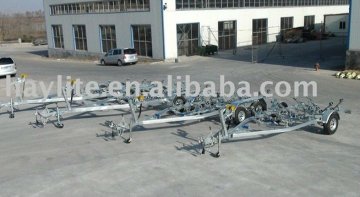 rubber roller boat trailer