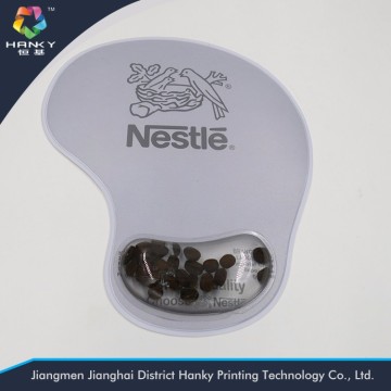 Liquid mouse pad with customized floater for promotion,water or oil filled waterproof mouse pad