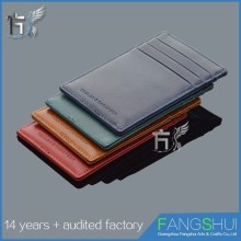 Slim wallet insert credit card holder