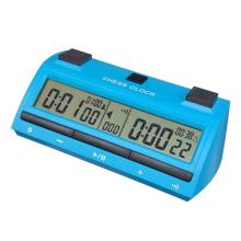 Professional Multi-function Blue Chess Timer with Alarm for Chess & Board Games