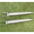 Anchor Screw Screw Galvanized สำหรับพื้นรองรับพื้นดิน