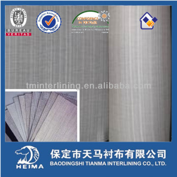 horse hair interlining in men's suits