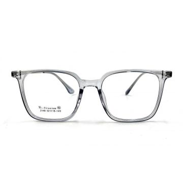 Plastic Grey Big Clear Glasses Frames