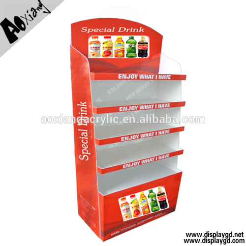 Exclusive Top Sale Drinks Supermarket Dispaly Stand