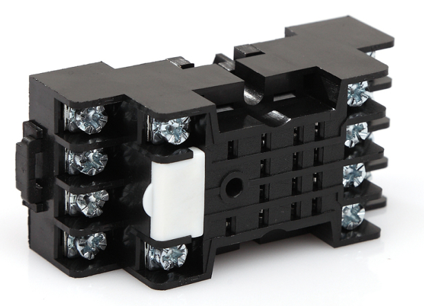 SAIP/SAIPWELL New Product 5 Pin Relay Socket General Auto My4 Relay Socket