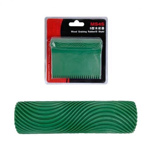 High quality wood grain rubber tool brush wholesale