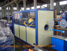 PVC PE Plastic pipe extraction machine
