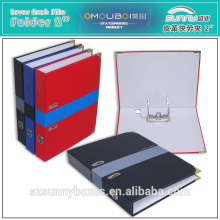 High Quality A4 Leather 2 Inch Ring Lever Arch File Folders