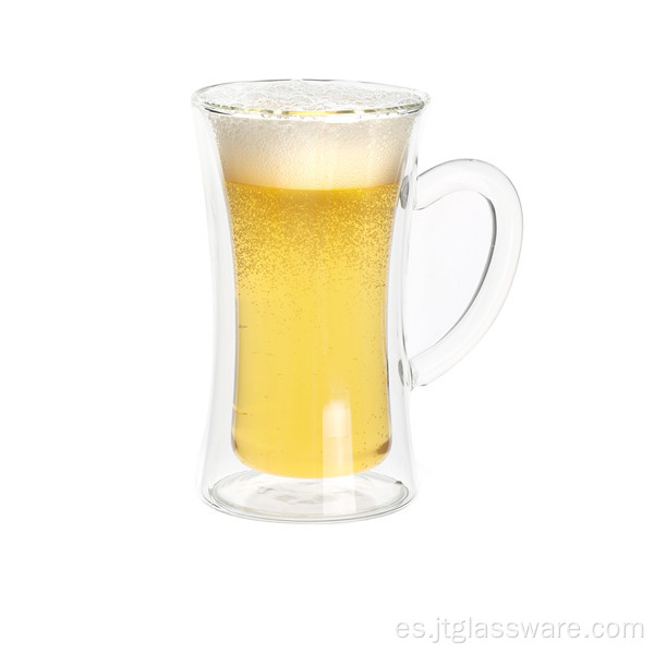 Beber taza de café de vidrio de borosilicato