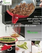 liquid cullender/Liquid Colander/ silicon spout