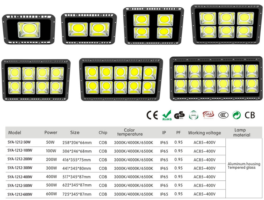 Outdoor LED Flood Lights for Architectural Lighting