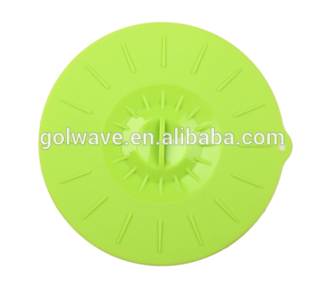 Spill Resistant FDA or LFGB Silicone Suction Lid, cup lid and bowl lid,silicone lid,silicone cover