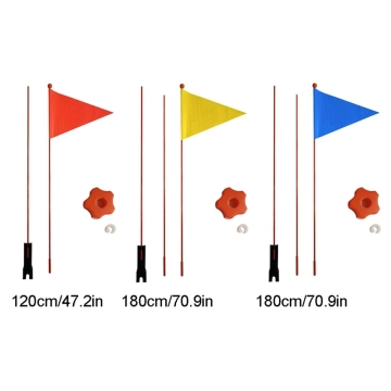Pennant Bicycle Flag with Pole