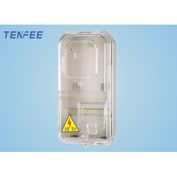 Caja transparente de medidor eléctrico de contador (trifásico)