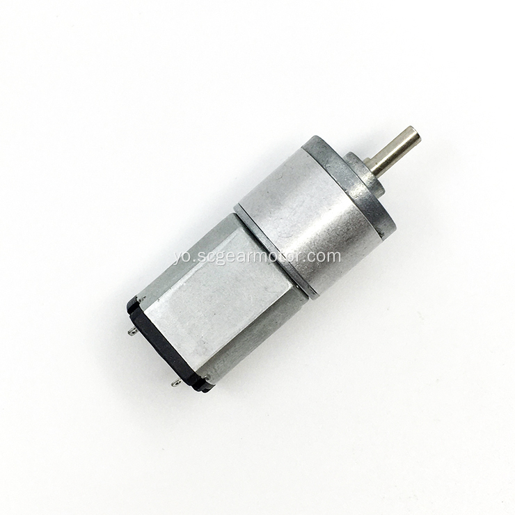 16mm 16GA030 4,5 volts kekere motor ti a ṣe