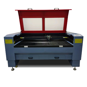 Modernisierte CO2 Laserschneidemaschine für Acryl, Holz und MDF mit Hiwin-Einzelgetrieben