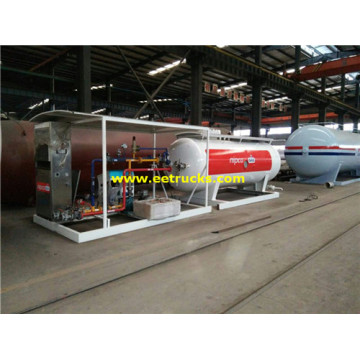 Mobile 25ton 50000L LPG Skid Plants