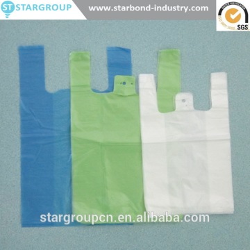 Plastic Checkout Carry Bags White Color