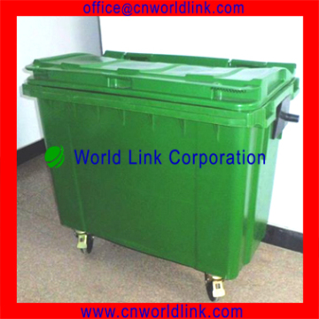 660L Plastic Trash Bins