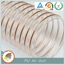 25-400mm Flexible PU air ducting for ventilation