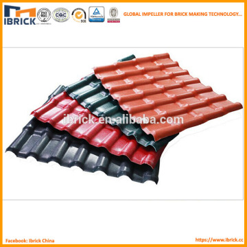 New technology construction materials ASA synthetic resin roof tile