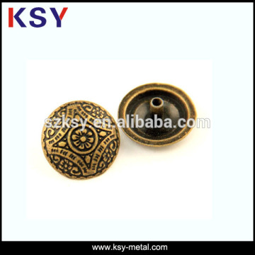 Hot sell custom jeans button with clothing