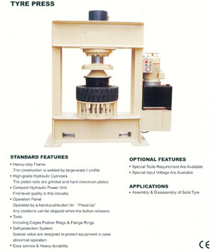 Tire Press Machine T160