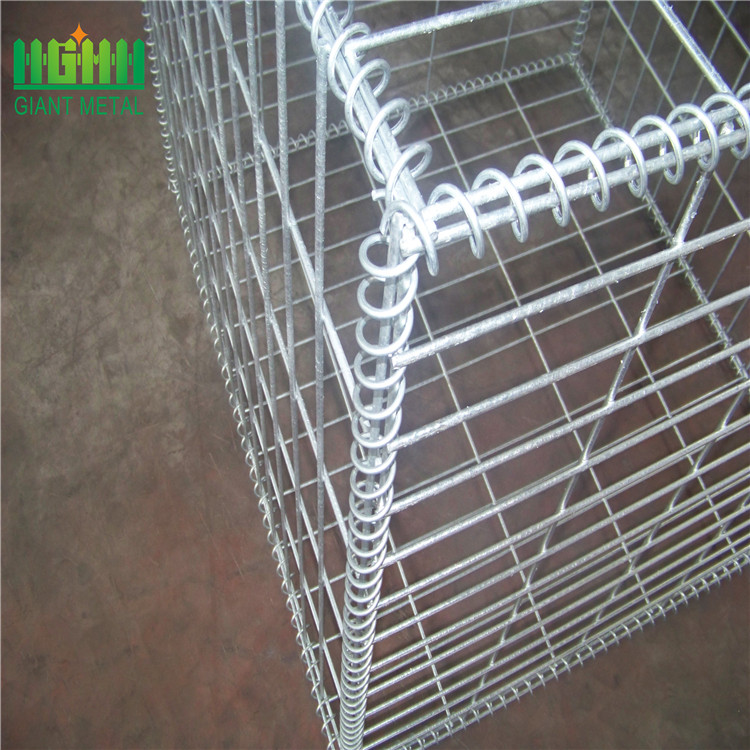 Galvanized welded gabion basket