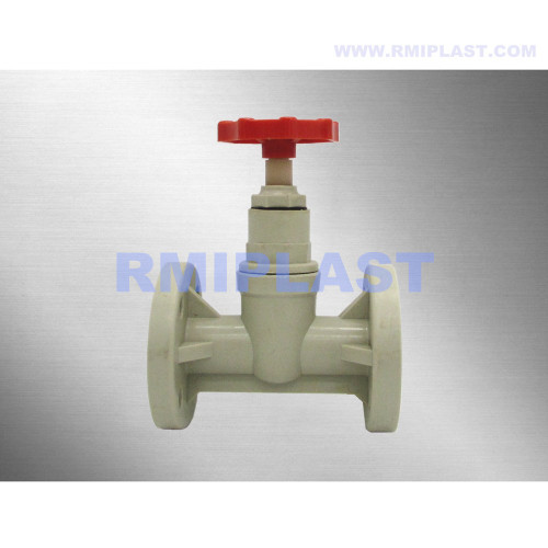 PVDF Globe Valve Din Pn10 ручка колеса колеса