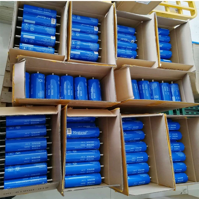 Yinlong Lto Batteries 2.3V 40ah Lithium Titanate Battery