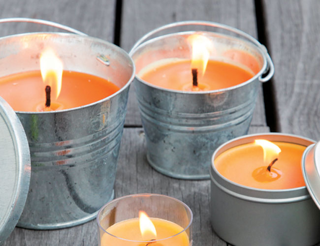 Outdoor Mosquito Insect Bug Repellent Citronella Candles