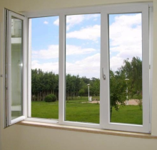 European Design Upvc Vinyl House Window