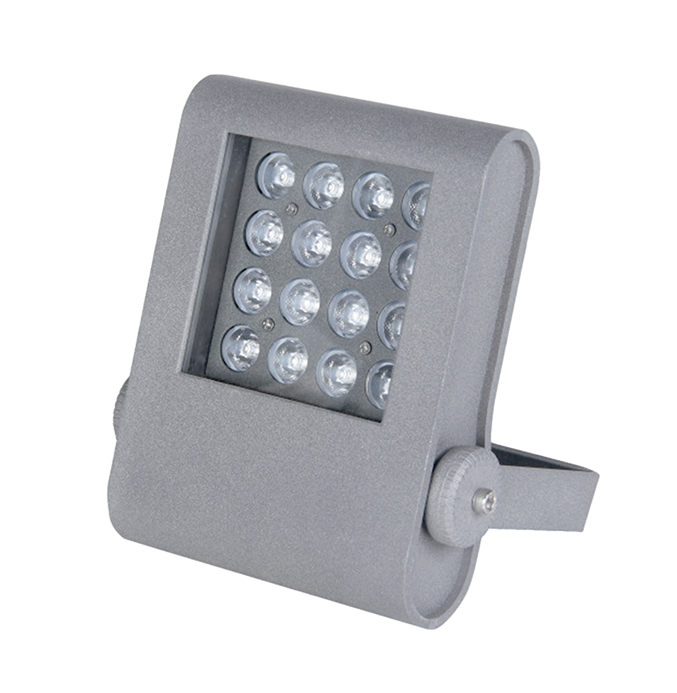Low power outdoor LED flood light