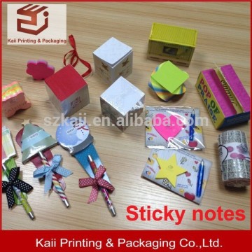 wholesale factory of delicate paper block note cube memo cube high quality