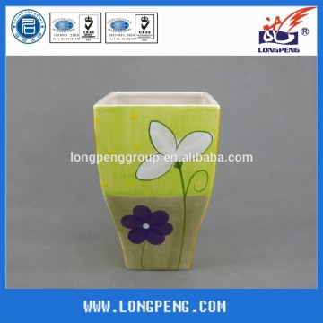 Outdoor Coloured Ceramic Plant Pots