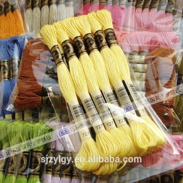 Pure cotton embroidery thread cross stitch yarns