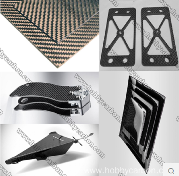 Full carbon fiber plate laminate/sheet/plate/boards