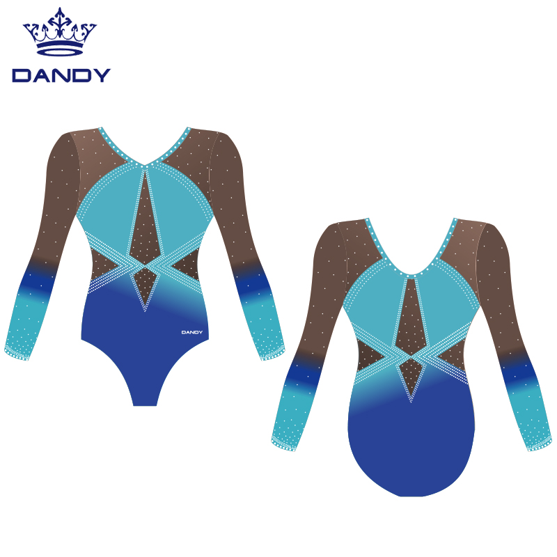 teal gymnastics leotards