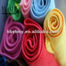 Microfiber fabric plain dyed Candy colors children face towel