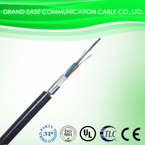 12 core G652D armoured multi mode outdoor fiber optic cable