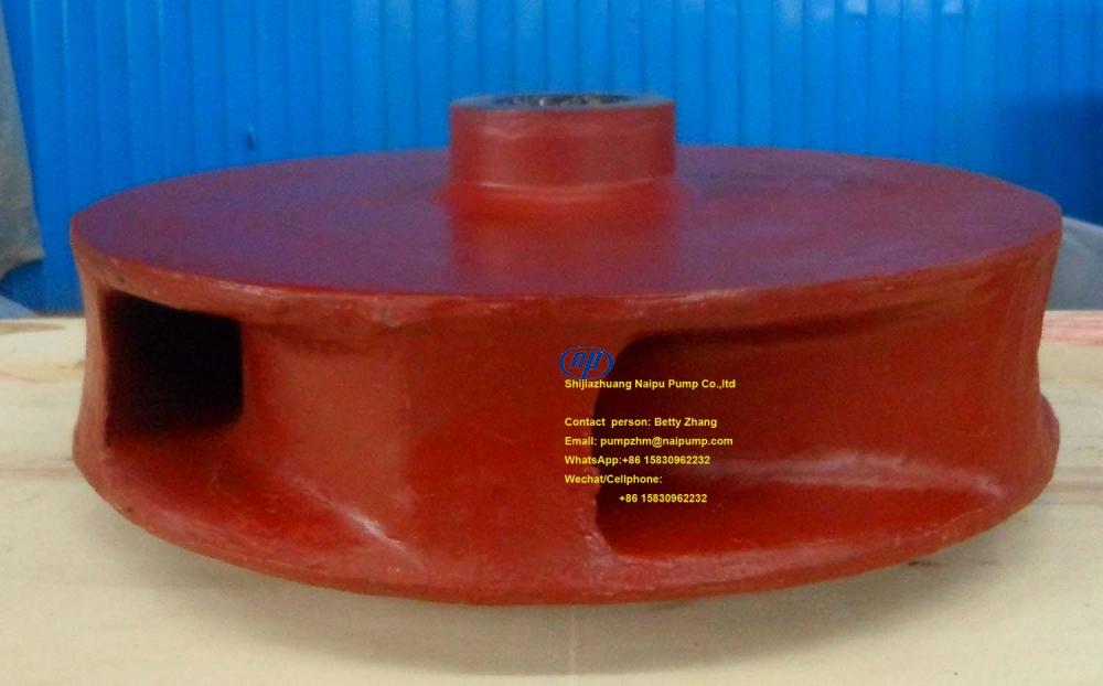 8/6E Impeller pompa lumpur pertambangan F6058HE1A05