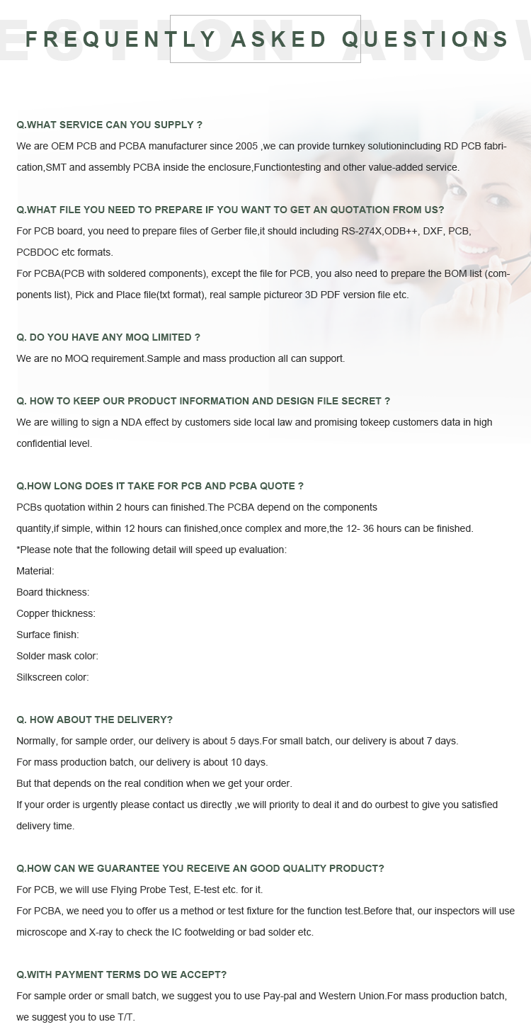 PCB -FAQ PCB FAQ