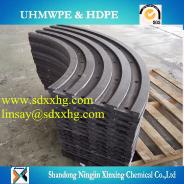 UHMWPE Plastic Guide Rail ,CNC milling UHMWPE guide rail