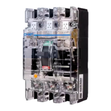 CHNT NM1 63S/125S/250S 3000 Plastic Case Leakage Protector Circuit Breaker - Transparent Series